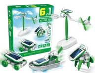 Zabawki kreatywne - Robot Solarny Kits 6W1 Zestaw Solar Edukacyjny - miniaturka - grafika 1