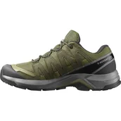 Buty trekkingowe męskie - Męskie buty turystyczne Salomon X-Adventure Recon Gore Tex Rozmiar butów (UE): 47 1/3 / Kolor: zielony - miniaturka - grafika 1