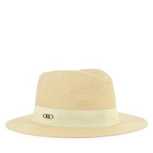 Kapelusz MICHAEL KORS KIDS R30418 Beżowy - Czapki dla dzieci - miniaturka - grafika 1