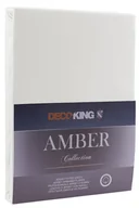 Prześcieradła - DecoKing Jersey/AMBER/PEARLOYSTER/120-140x200+30 - miniaturka - grafika 1