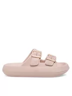 Buty dla dziewczynek - MEXX Klapki MICC1905441G-01 Beżowy - miniaturka - grafika 1