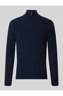 Bluza z kołnierzem o kroju regular fit z mieszanki bawełny - Tom Tailor - Bluzy męskie - miniaturka - grafika 1