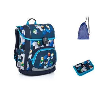 Topgal Komplet szkolny AIRA 23034 SET MEDIUM - Plecaki szkolne i tornistry - miniaturka - grafika 1