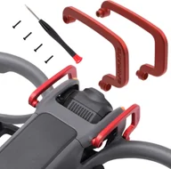 Akcesoria do kamer sportowych - SunnyLife OSŁONA GIMBALA ZDERZAK BUMPER DRONA SUNNYLIFE DO DJI AVATA 2 - CZERWONA - miniaturka - grafika 1