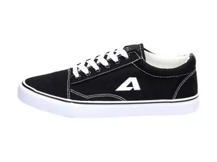 American Club Czarne tenisówki damskie LH18-NS - - Trampki damskie - miniaturka - grafika 1