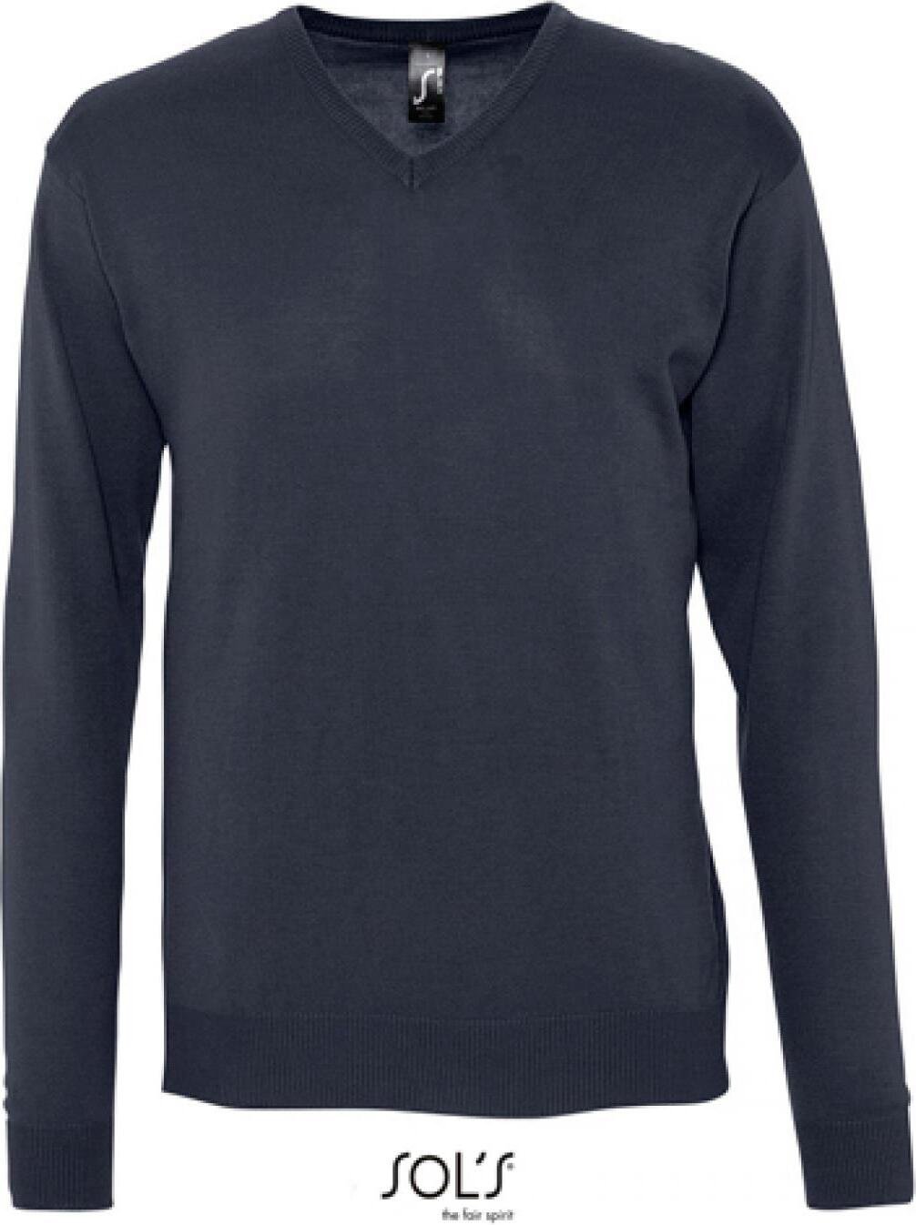 SOLs 90000 Sweter męski z dekoltem w serek Galaxy - Kolor: Granatowy - Rozmiar: S