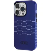 Etui i futerały do telefonów - Audi IML MagSafe Case iPhone 14 Pro 6.1" niebieski/navy blue hardcase AU-IMLMIP14P-A6/D3-BE - miniaturka - grafika 1