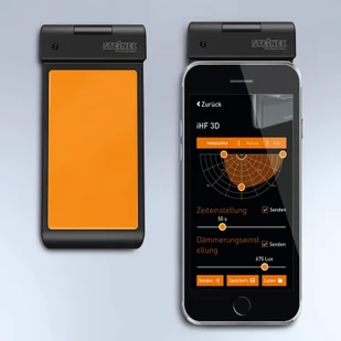 Steinel STEINEL czujnikiem ruchu na podczerwień sens IQ EVO Czarny 029579 - Wyłączniki światła i elektryczne - miniaturka - grafika 6