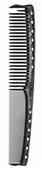 Szczotki i grzebienie do włosów - Y.S. Park, grzebień do strzyżenia męskich włosów, model 365, czarny - miniaturka - grafika 1