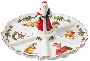 Villeroy & Boch Półmisek z figurą św. Mikołaja Toys Fantasy - Pozostałe akcesoria świąteczne - miniaturka - grafika 1