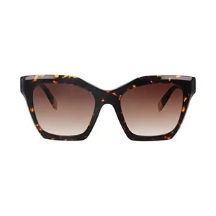 Furla Damskie okulary przeciwsłoneczne Sfu621, Dark Havana, 66, Dark Havana - Okulary przeciwsłoneczne - miniaturka - grafika 1