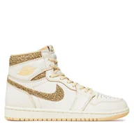 Sneakersy męskie - Sneakersy Nike Air Jordan 1 Retro Hi FD8631 100 Biały - miniaturka - grafika 1
