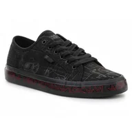 Buty sportowe męskie - Buty DC Sw Manual M ADYS300718-XKSR czarne - miniaturka - grafika 1