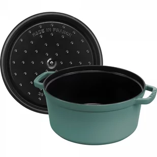 Garnek żeliwny Okrągły 6.7l Eukaliptusowy La Cocotte Staub - Garnki - miniaturka - grafika 2