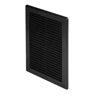 Kratki wentylacyjne - Osłona wentylacyjna 20 x 20 czarny - miniaturka - grafika 1