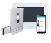 Wideodomofony - Wideodomofon WiFi Vidos M2010W-S2401-SKM z czytnikiem RFID - miniaturka - grafika 1
