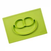 Miseczki i talerzyki dla dzieci - EZPZ EZPZ Talerzyk 2w1 Happy Mat EUHMG001 - miniaturka - grafika 1