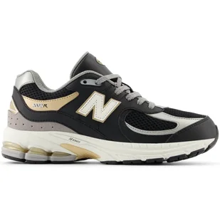 New Balance Buty Sneakersy Czarne 2002 GC2002PO - Sneakersy damskie - miniaturka - grafika 1