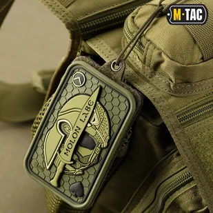 M-Tac - Panel na naszywki z kieszenią na karty ID ze smyczą - Oliwkowy - 10118001 - Odzież taktyczna i umundurowanie - miniaturka - grafika 7