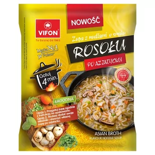 Vifon Zupa z nudlami o smaku rosołu po azjatycku 105 g - Zupy w płynie - miniaturka - grafika 1