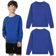 Bluzy dla dziewczynek - BLUZA DZIECIĘCA chłopięca 4F TSWSM222 128 - miniaturka - grafika 1