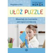 Książki edukacyjne - Harmonia Ułóż puzzle. Materiały do ćwiczenia percepcji wzrokowej Magdalena Hinz - miniaturka - grafika 1