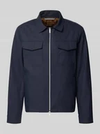 Kurtki męskie - Kurtka z kieszeniami z patką i dwukierunkowym zamkiem błyskawicznym - miniaturka - grafika 1