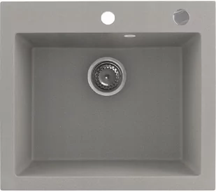Kernau KGSH 60 1B Grey Metallic 182608 - Zlewozmywaki - miniaturka - grafika 1