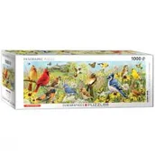 Puzzle - Eurographics Puzzle 1000 Ptaki w ogrodzie, Panorama 628136653381 - miniaturka - grafika 1