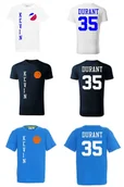 Koszulki sportowe męskie - BASKETBALL Koszulka KEVIN DURANT 35 junior - miniaturka - grafika 1