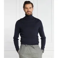 Swetry męskie - Calvin Klein Wełniany golf Slim Fit - miniaturka - grafika 1