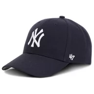 Czapki męskie - York Czapka z daszkiem 47 BRAND - New Yankees 47 B-MVP17WBV-HM Granatowy - miniaturka - grafika 1