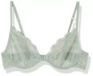 Biustonosze - ONLY Women's ONLWILLOW LACE Wire Biustonosz Biustonosz damski, kolor zielony (Silt Green), 75A, Silt Green - miniaturka - grafika 1
