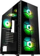 Obudowy komputerowe - Obudowa Kolink Kolink Observatory HF Plus Glass ARGB Midi Tower Case - Black - miniaturka - grafika 1