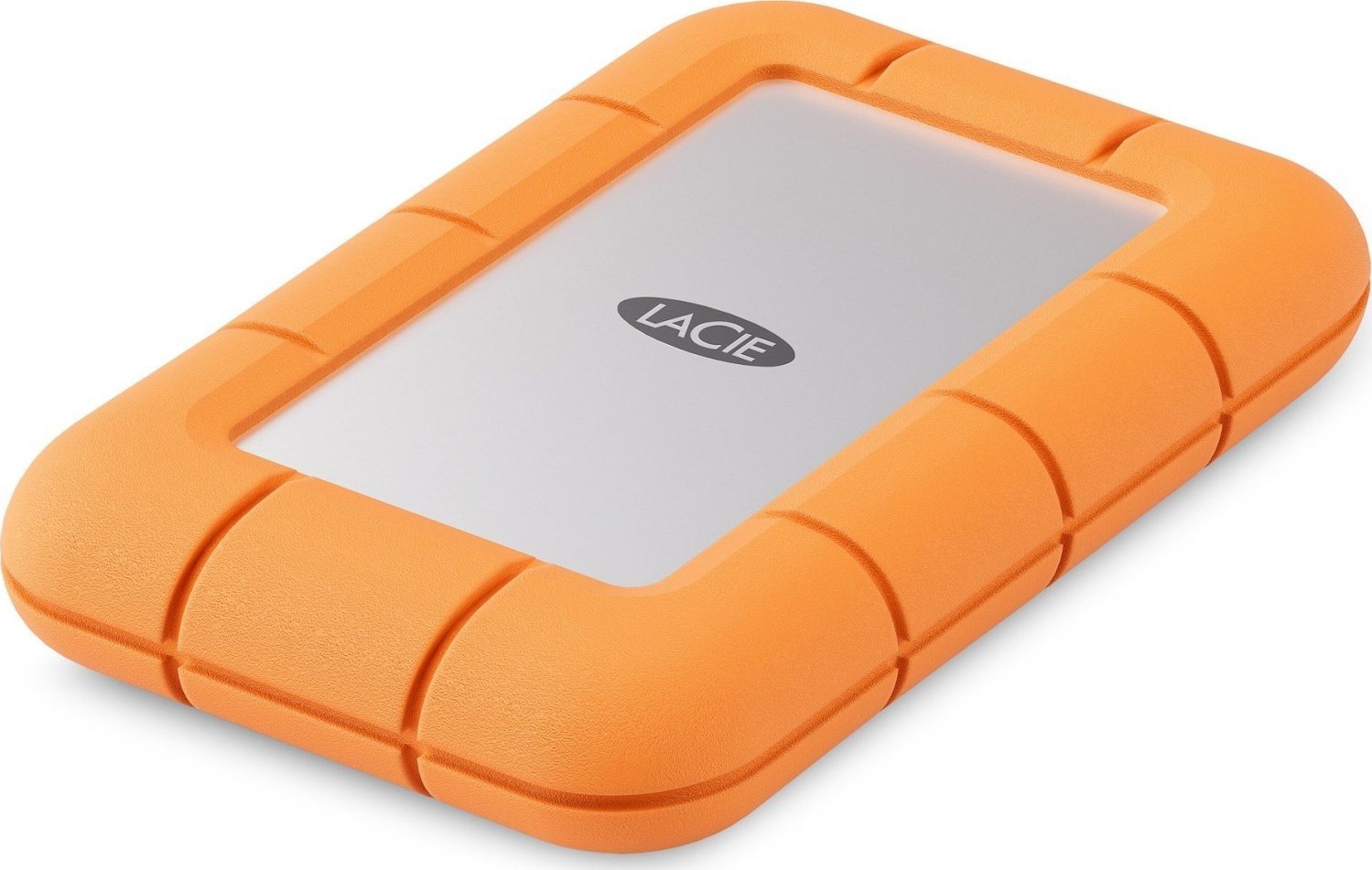 LaCie Rugged Mini 4TB Srebrno-pomarańczowy S55256308