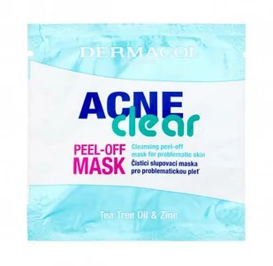 Dermacol AcneClear Peel-Off Mask maseczka do twarzy 8 ml dla kobiet - Maseczki do twarzy - miniaturka - grafika 1