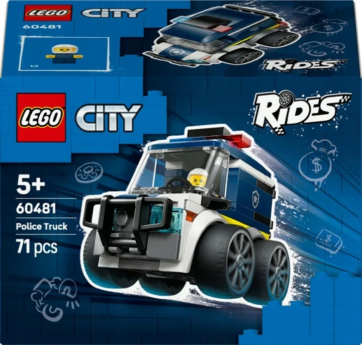 LEGO CITY POJAZDY - CIĘŻARÓWKA POLICYJNA 60481