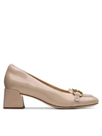 Czółenka - Clarks Czółenka Nyta45 Court 26181319 Beżowy - miniaturka - grafika 1
