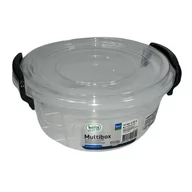 Pojemniki kuchenne - Chomik Pojemnik plastikowy okrągły 600ml MULTIBOX - miniaturka - grafika 1