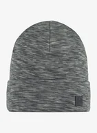 Czapki męskie - Czapka zimowa Buff Merino Heavyweight Beanie - fog grey multi stripes - miniaturka - grafika 1
