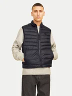 Kamizelki męskie - Jack&Jones Kamizelka Sprint 12258457 Czarny Regular Fit - miniaturka - grafika 1