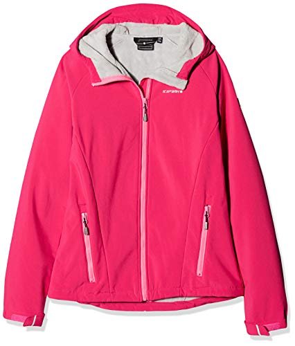 ICEPEAK Raina Jr kurtka softshellowa dziewczęca, malina, 176
