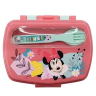 Lunch boxy - Lunchbox śniadaniówka + sztućce  Myszka Minnie - miniaturka - grafika 1