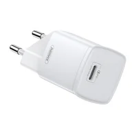 Ładowarki do telefonów - REMAX Crown mini  szybka ładowarka USB Typ C 20W 3 A Power Delivery Quick Charge biały (RP-U75) - miniaturka - grafika 1