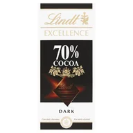Czekolada - Lindt Excellence 70% Cacao 100g - miniaturka - grafika 1