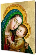 Ikony i obrazy sakralne - Matka Boża Dobrej Rady ikona religijna - miniaturka - grafika 1