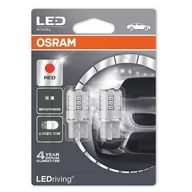 Żarówki samochodowe - OSRAM W21/5W (T20 DC)** Red 12V W3x16q - miniaturka - grafika 1