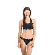 Majtki damskie - PUMA Damskie stringi stringi stringi, czarny, XL - miniaturka - grafika 1