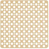 Maty antypoślizgowe - AWD Interior mata antypoślizgowa 53x53 cm beżowa AWD02091431 - miniaturka - grafika 1