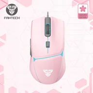 Myszki - Fantech Mysz Dla Graczy Crypto Vx7 8000 Dpi Różowa - miniaturka - grafika 1